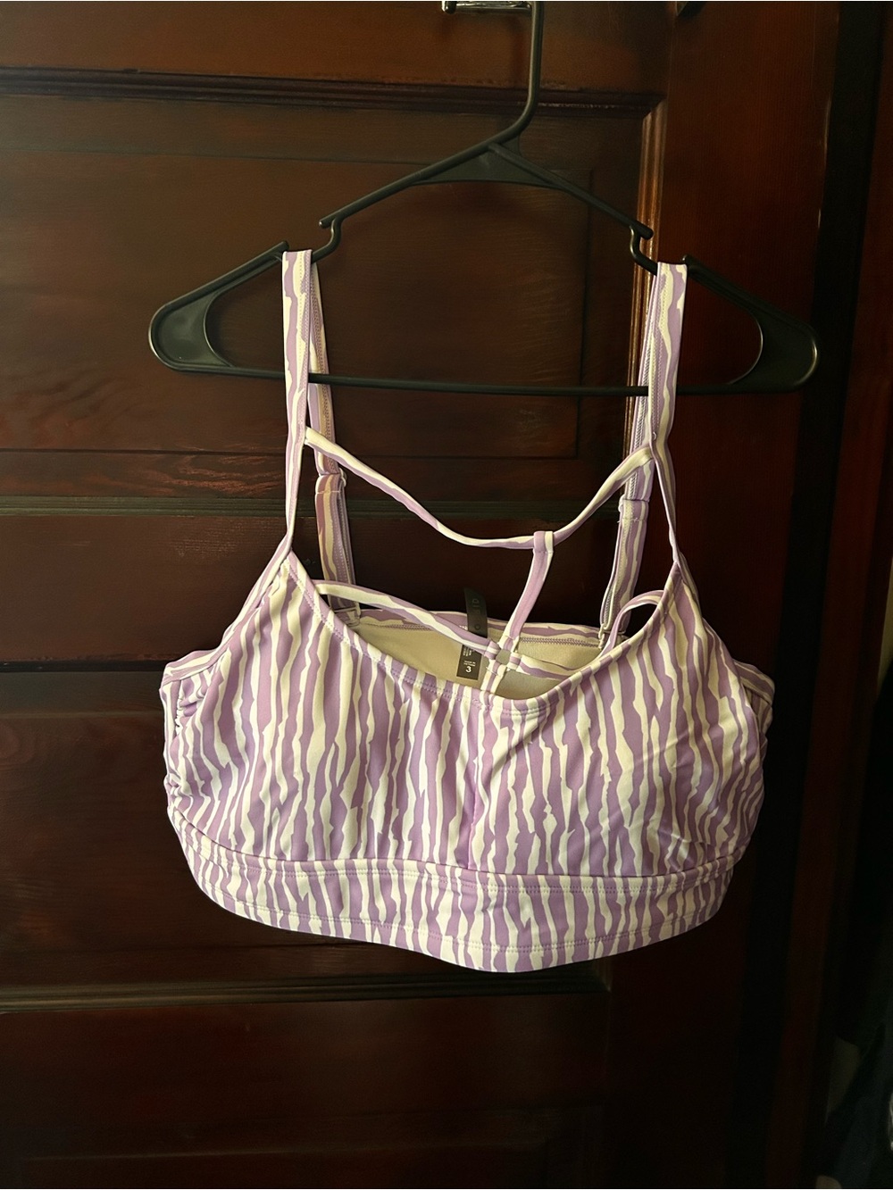 NWOT! Torrid Purple Zebra Print Bikini Set
